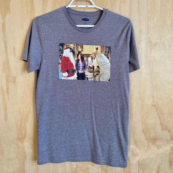 Tops - Old Navy  Friends Christmas Holiday Armadillo Short Sleeve Shirt